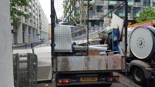 Blackheath community participating in waste disposal